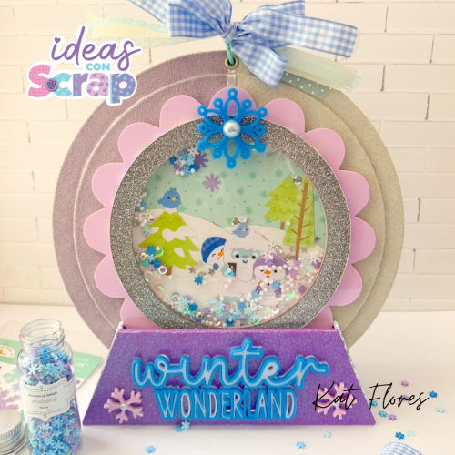 Taller Winter Wonderland por Kat Flores. **Acceso a video tutorial**