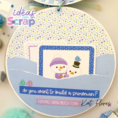 Taller Winter Wonderland por Kat Flores. **Acceso a video tutorial** - Imagen 6