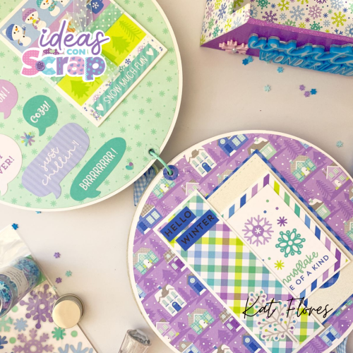 Taller Winter Wonderland por Kat Flores. **Acceso a video tutorial** - Imagen 7