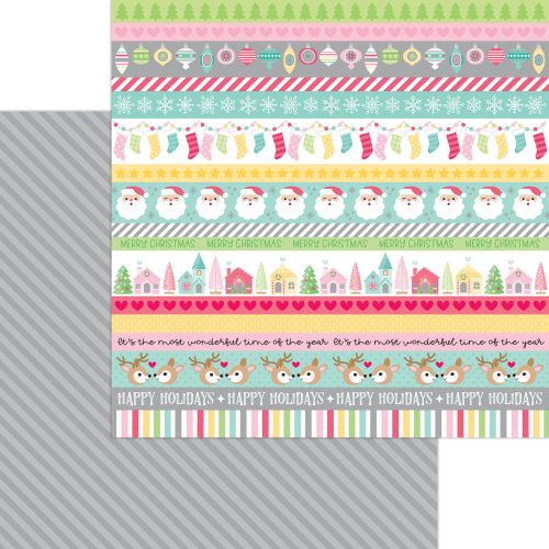 Paquete 12x12 - tinsel time - paper pack - Imagen 12