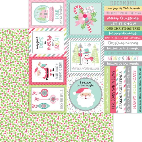 Paquete 12x12 - tinsel time - paper pack - Imagen 11