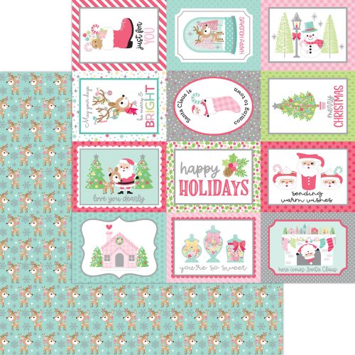 Paquete 12x12 - tinsel time - paper pack - Imagen 6