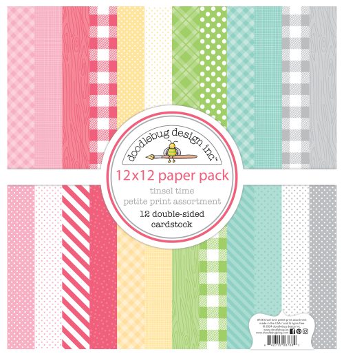 Paquete de petite prints - tinsel time - petite prints assortment pack