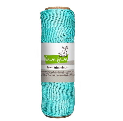 Turquoise hemp twine