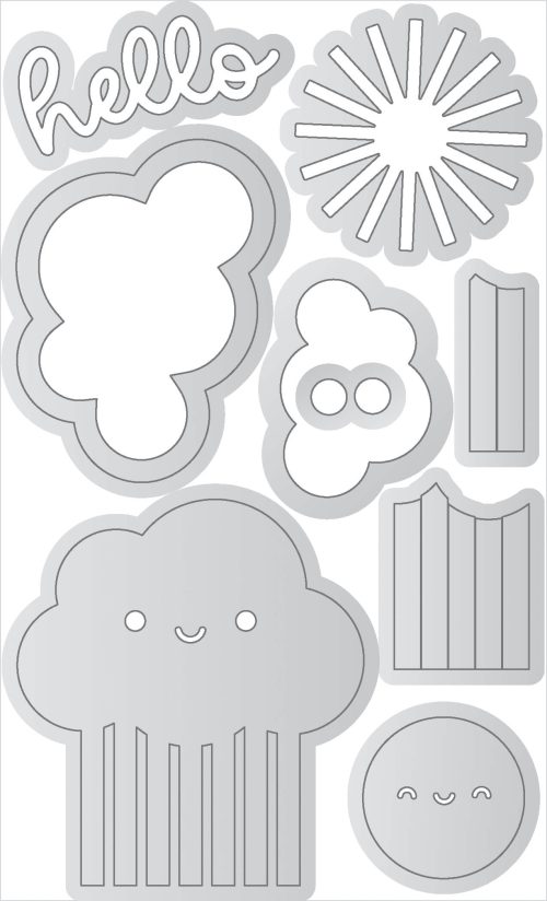 Troquel - doodle cuts - hello sunshine - Imagen 2
